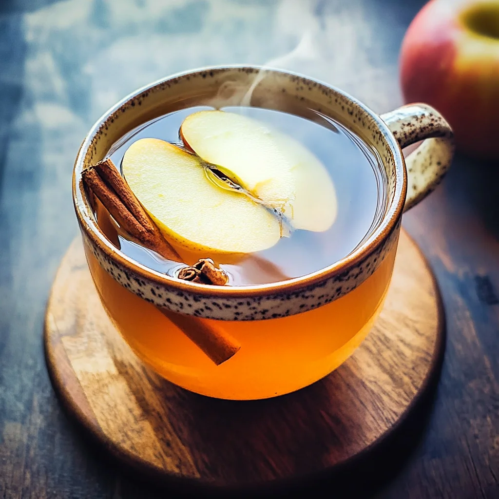 Apple Cinnamon Tea with Ginger