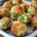Baked Broccoli Cheese Balls