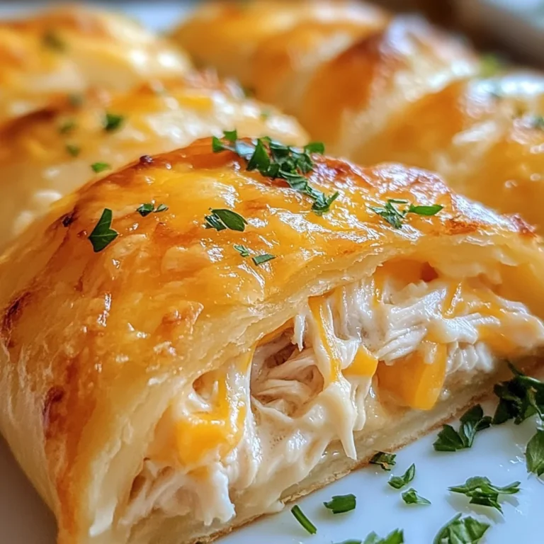 Cheesy Chicken Crescent Rolls: A Must-Try Comfort Food!