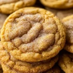 Chewy Pumpkin Snickerdoodle Cookies