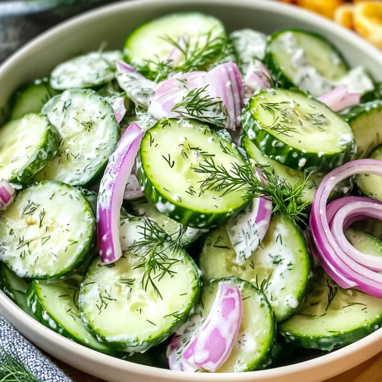 Cucumber Dill Salad
