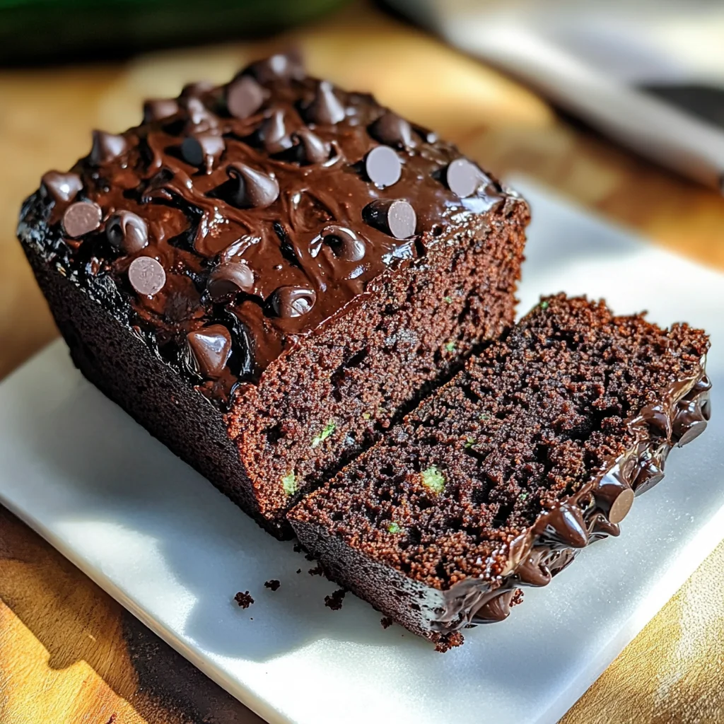 Double Chocolate Zucchini Bread
