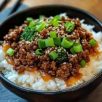 Korean Ground Beef Bowl: An Amazing Ultimate Recipe