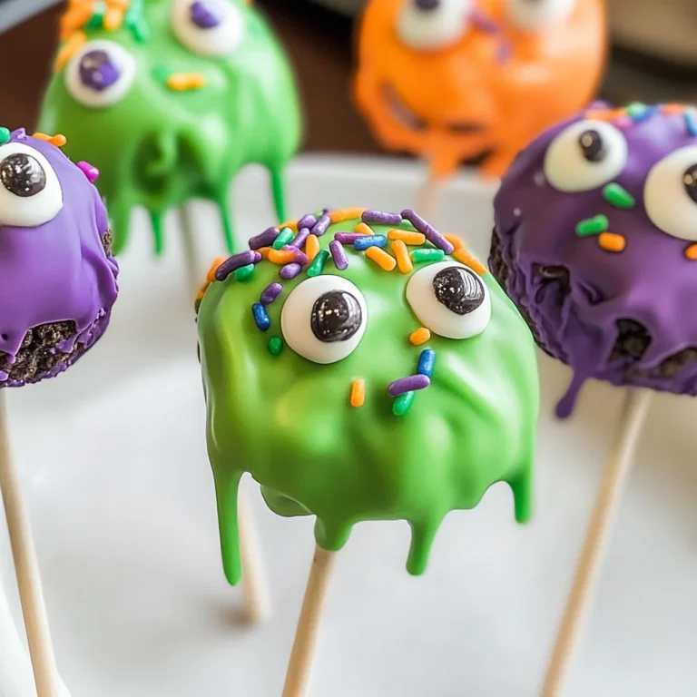 Monster Oreo Pops