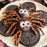 No Bake Oreo Spider Cookies