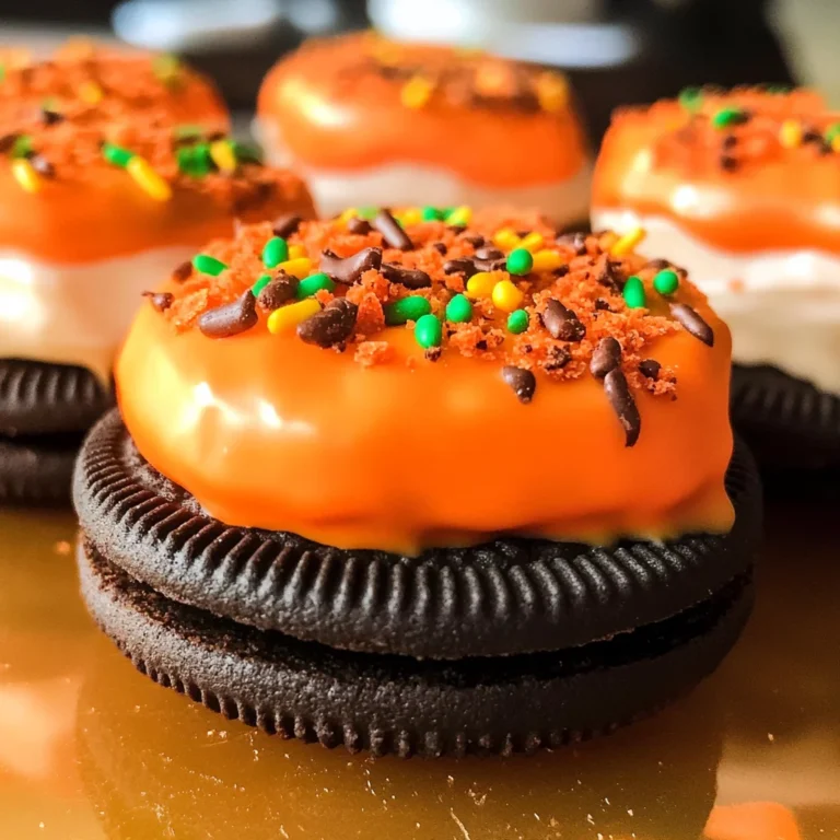 No Bake Pumpkin Patch Cookies