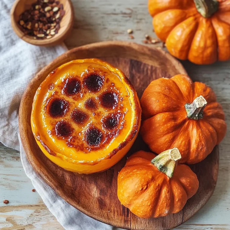Pumpkin Crème Brûlée