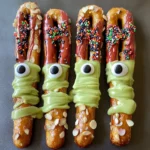 Spooky Halloween Pretzels