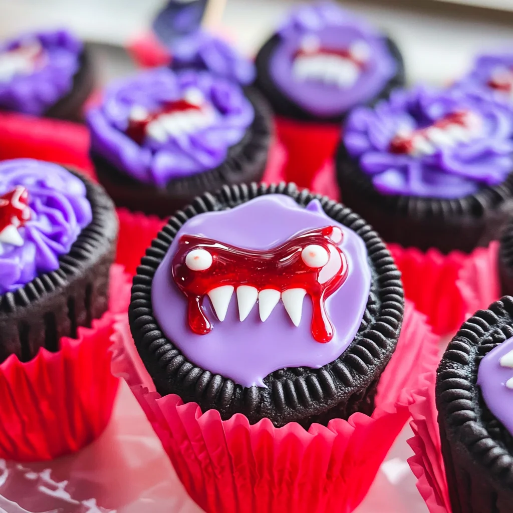 Vampire Oreo Pops