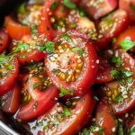 Zesty Marinated Tomatoes