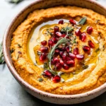 10-Minute Cozy & Creamy Pumpkin Hummus