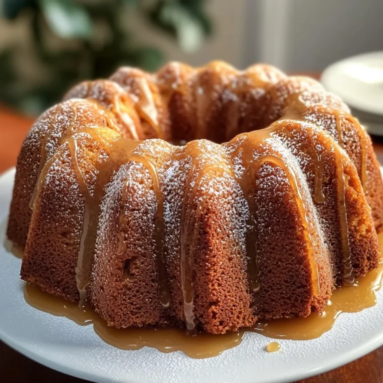 Apple Cider Bundt Cake
