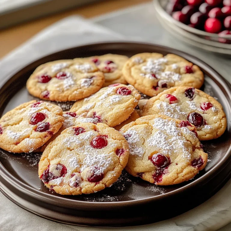 Best Christmas Cranberry Orange Cookies Recipe