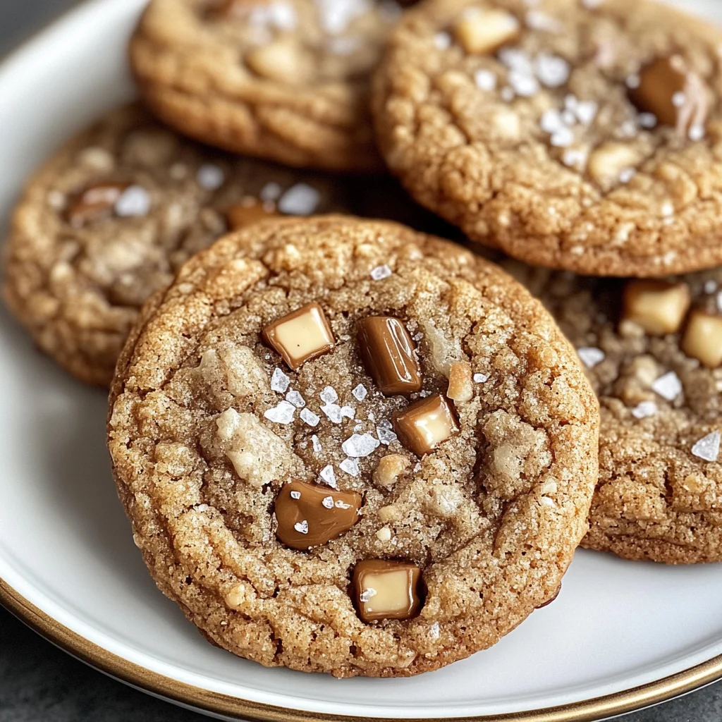 Brown Butter Coffee Toffee Cookies