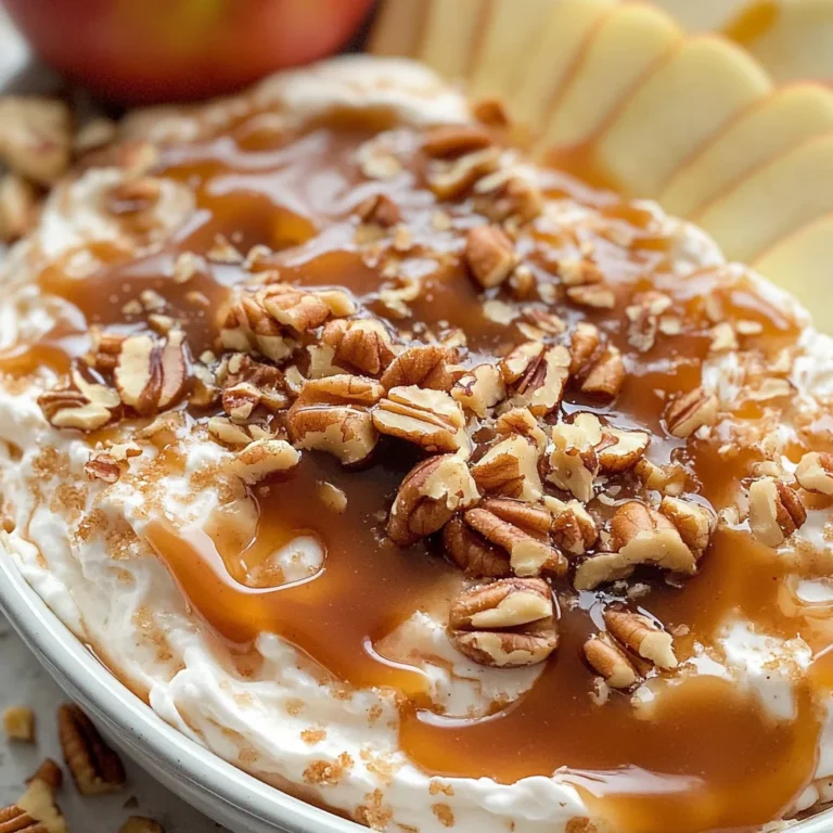 Caramel apple cheesecake dip recipe