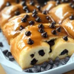 Chocolate Chip Vanilla Custard Brioches