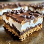 Chocolate Marshmallow Cookie Bars