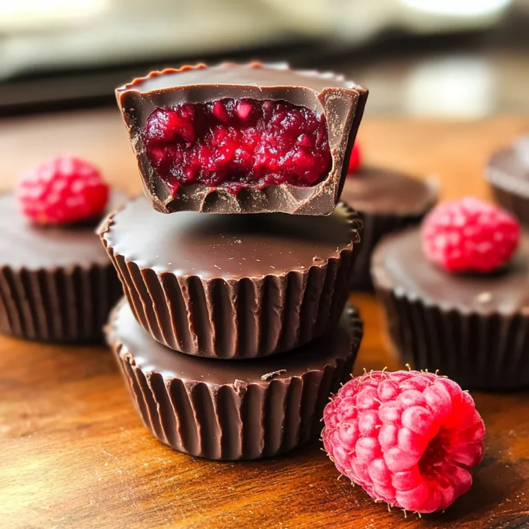 Chocolate Raspberry Cups