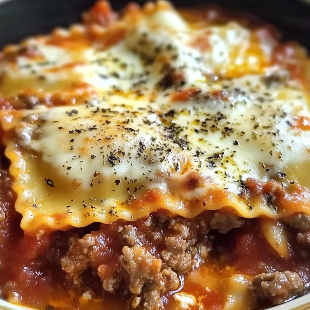 Crockpot Ravioli Lasagna: A Hands-Off, Flavor-Packed Comfort Food Masterpiece