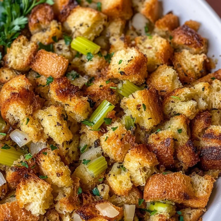 Grandma's Thanksgiving Stuffing Recipe