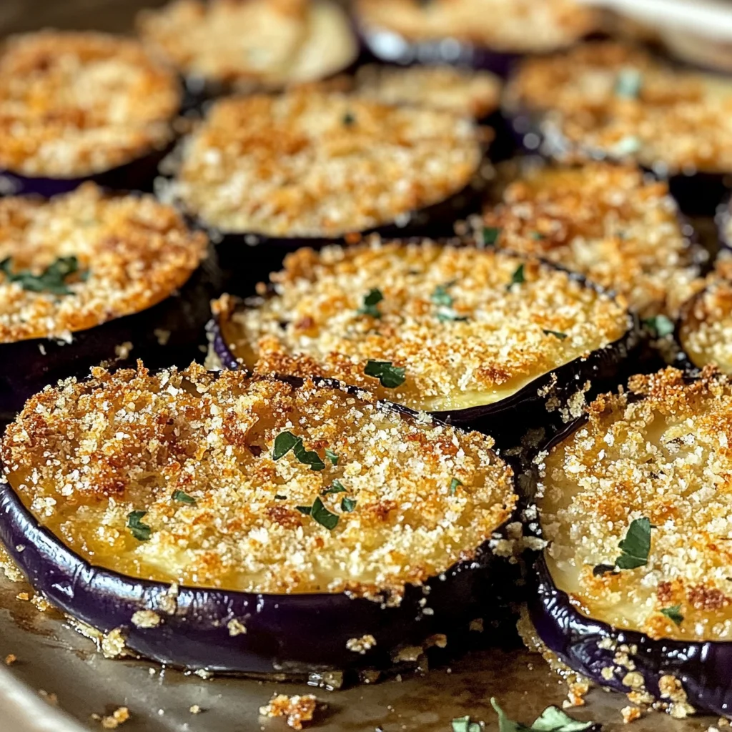 Impossibly Crispy Baked Eggplant