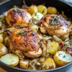 Irish Chicken with Cabbage and Potatoes