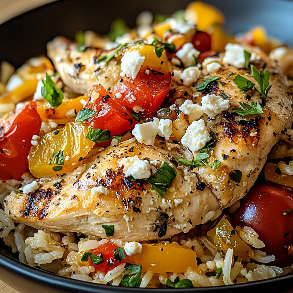 Mediterranean Chicken and Rice
