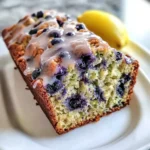 Moist Blueberry Zucchini Bread with a Lemon Glaze - Alrightwithme