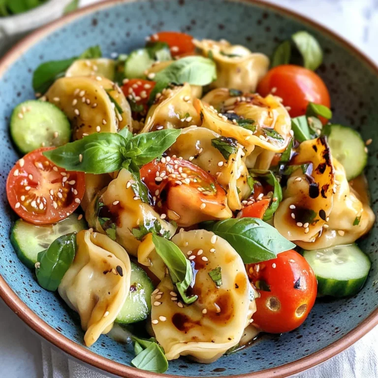 Potsticker Salad (Dumpling Salad)