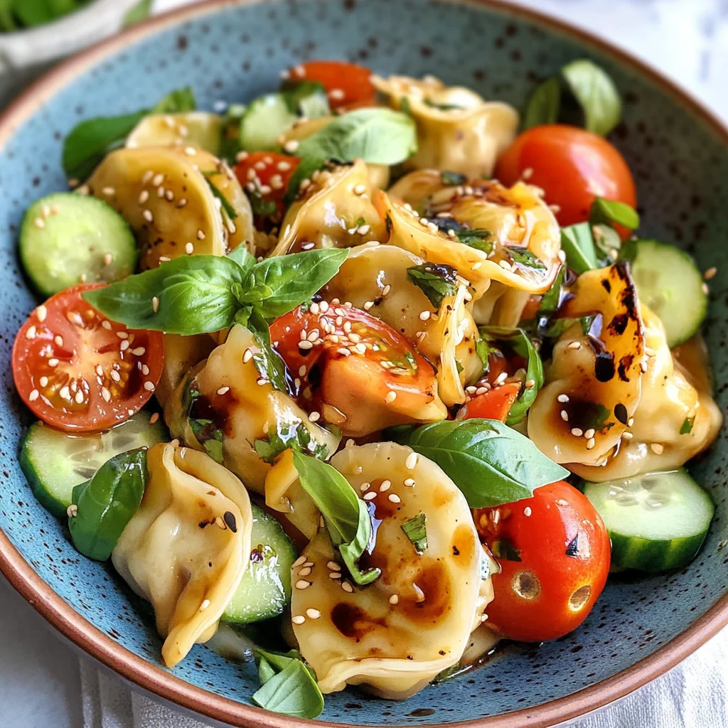 Potsticker Salad (Dumpling Salad)