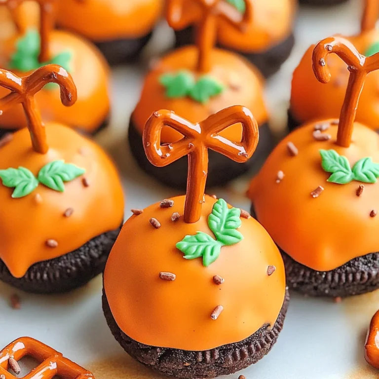 Pumpkin Oreo Balls