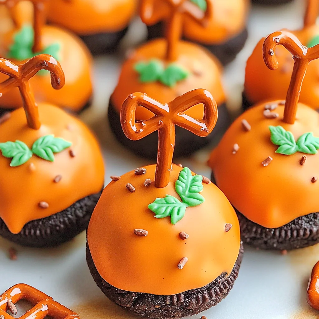 Pumpkin Oreo Balls