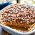 Pumpkin Pecan Cobbler