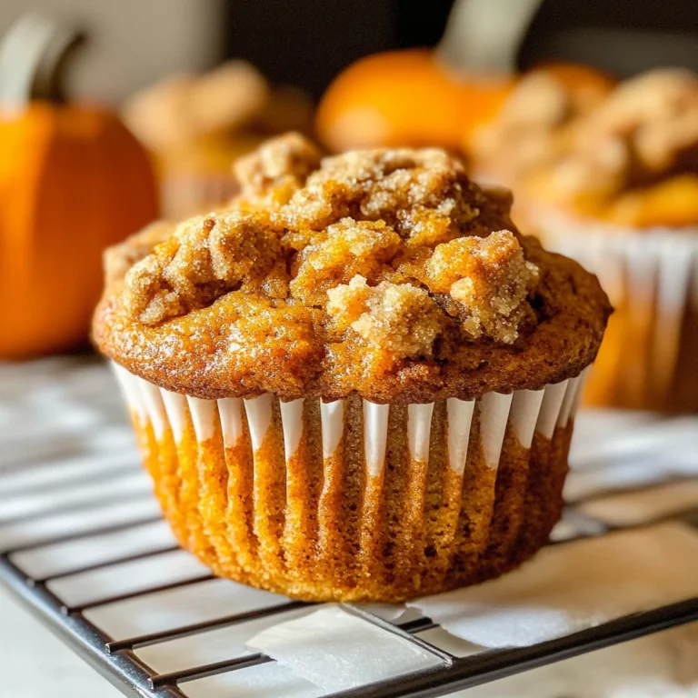 Pumpkin Streusel Muffins