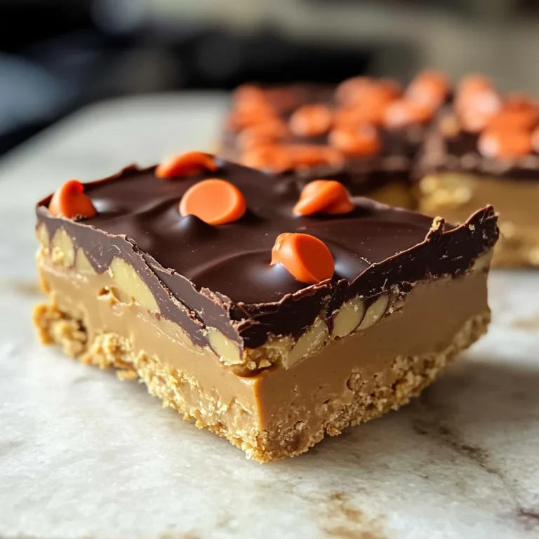 Reese’s Peanut Butter No-Bake Bars Recipe