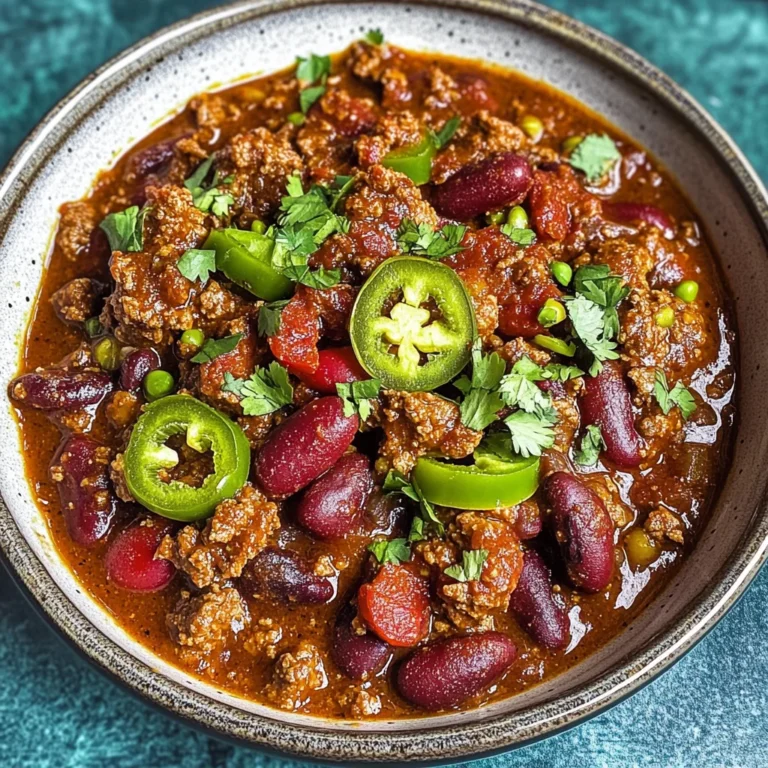 Short Rib and Chorizo Chili Recipe