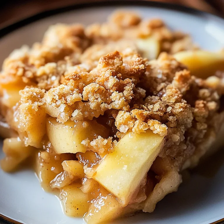 Simple Apple Crumble (Apple Crisp)