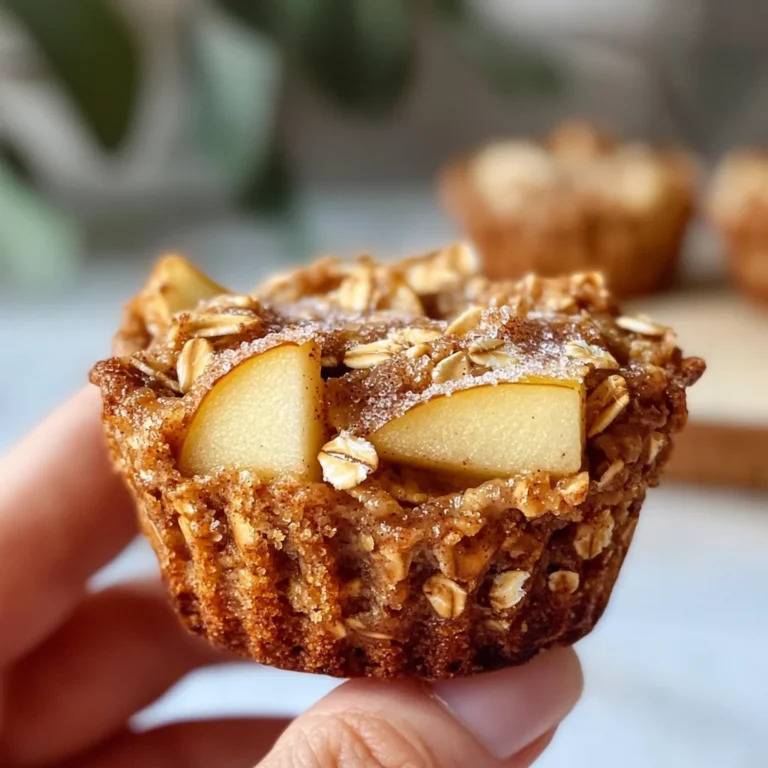 Tasty Baked Apple Cinnamon Oatmeal Cups