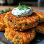 Ultimate Mediterranean Lemon Chickpea Patties with Yogurt Sauce