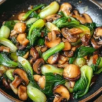 Bok Choy and Mushroom Stir Fry