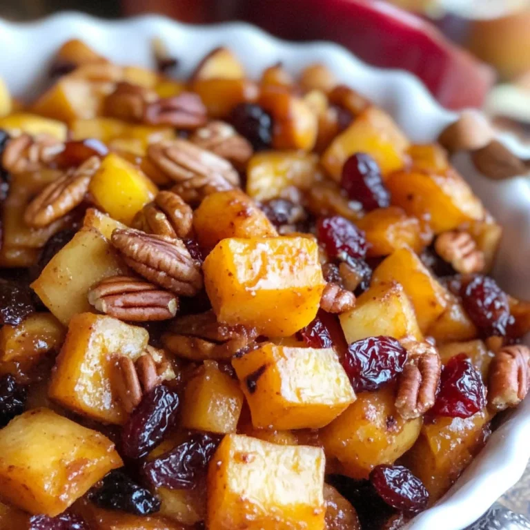Butternut Squash Apple Bake