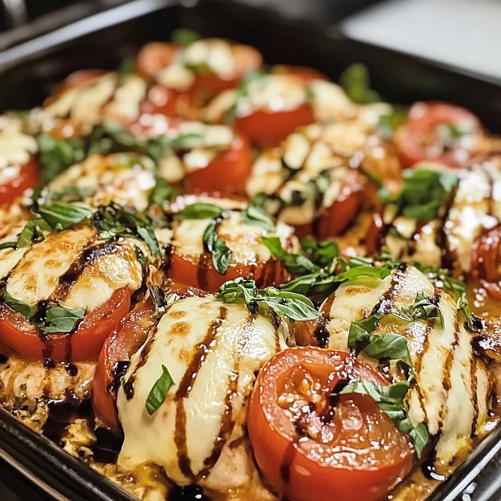 Caprese Chicken Casserole