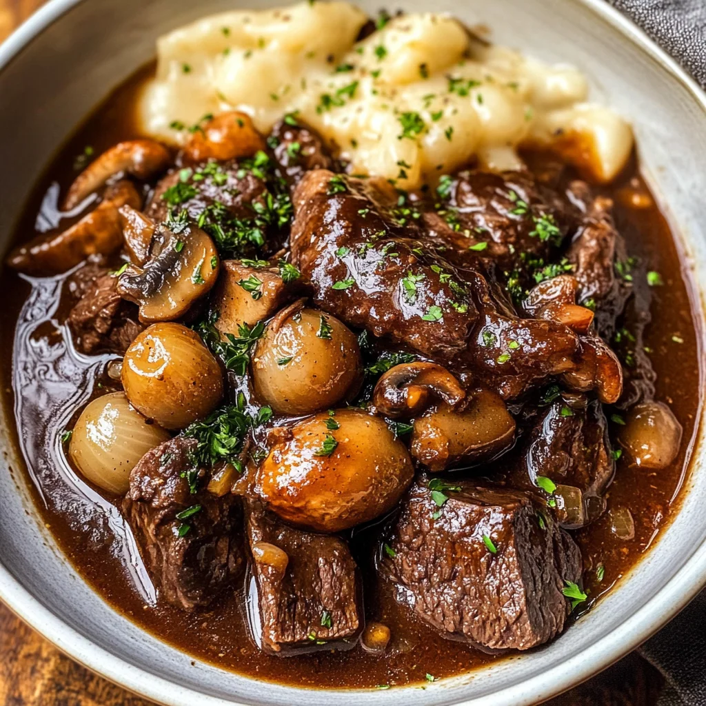 Classic Beef Bourguignon Recipe
