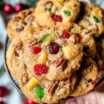 Easy Christmas Fruitcake Cookies Recipe