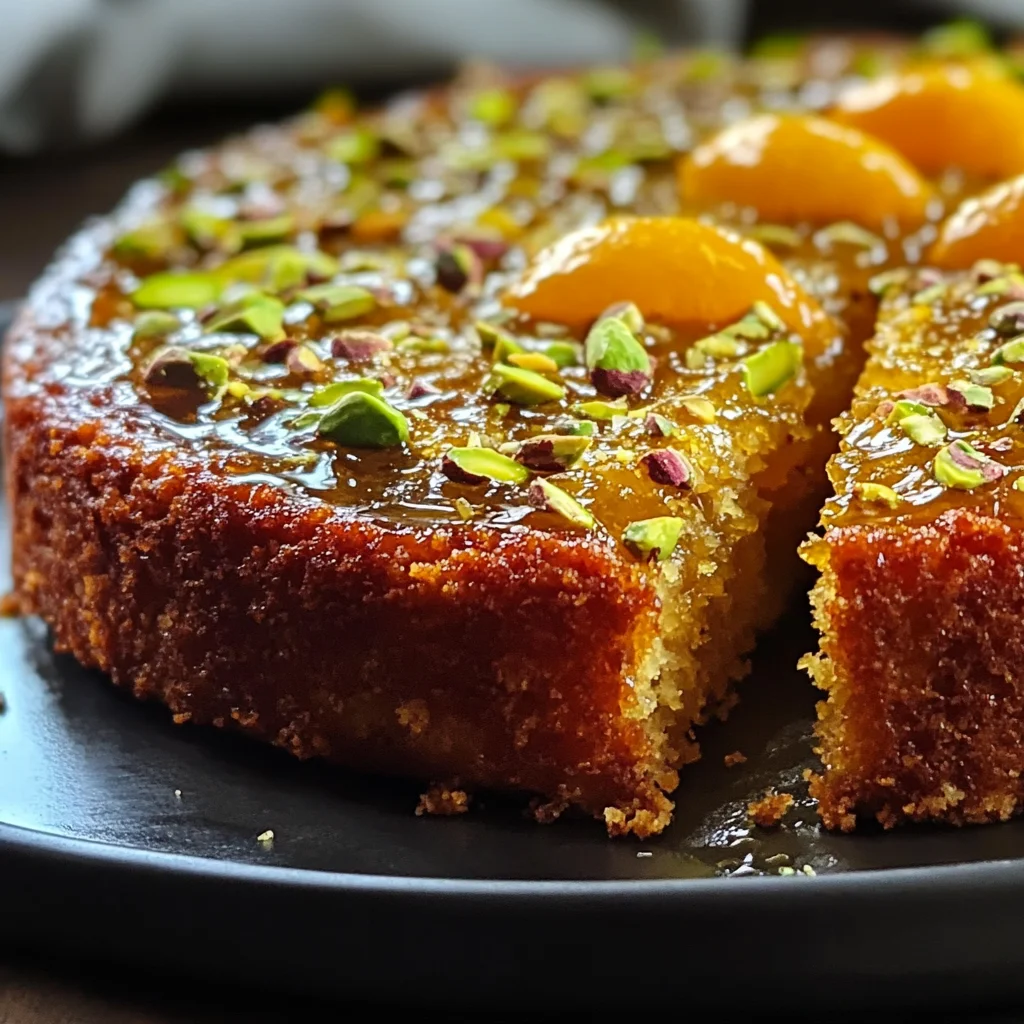 Flourless Orange Pistachio Cake