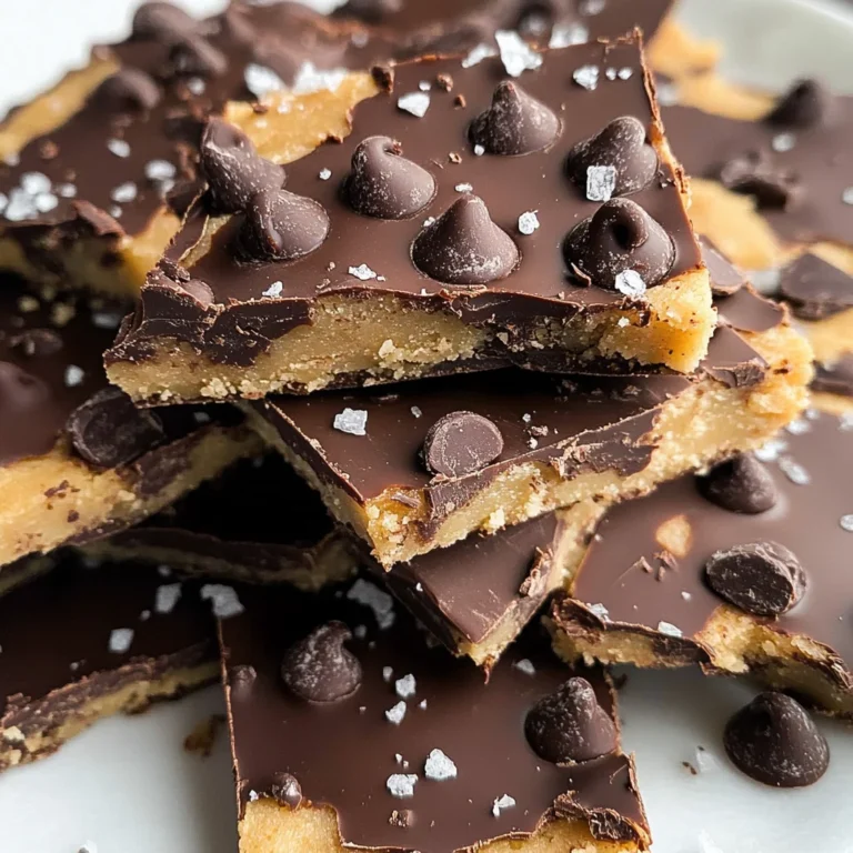 Healthy Cookie Dough Bark