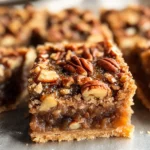 Healthy Gluten-Free Pecan Pie Bars