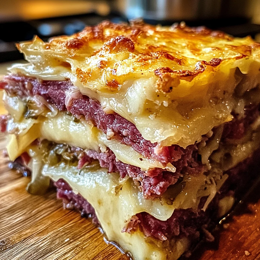 Homemade Reuben Bake