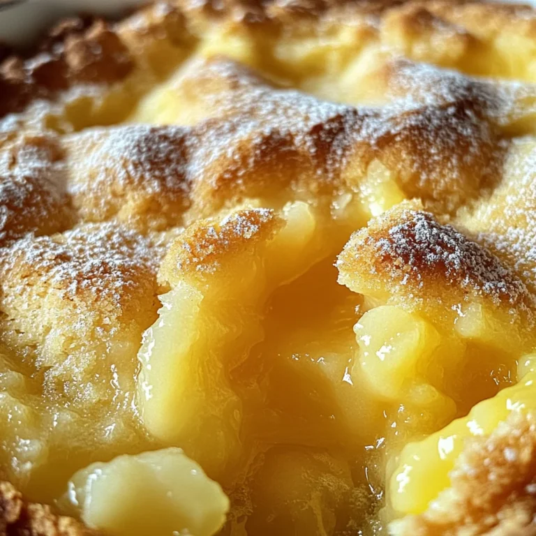 Magic Lemon Cobbler: A Sweet, Tangy Dessert Delight