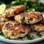 Mediterranean Chicken Patties